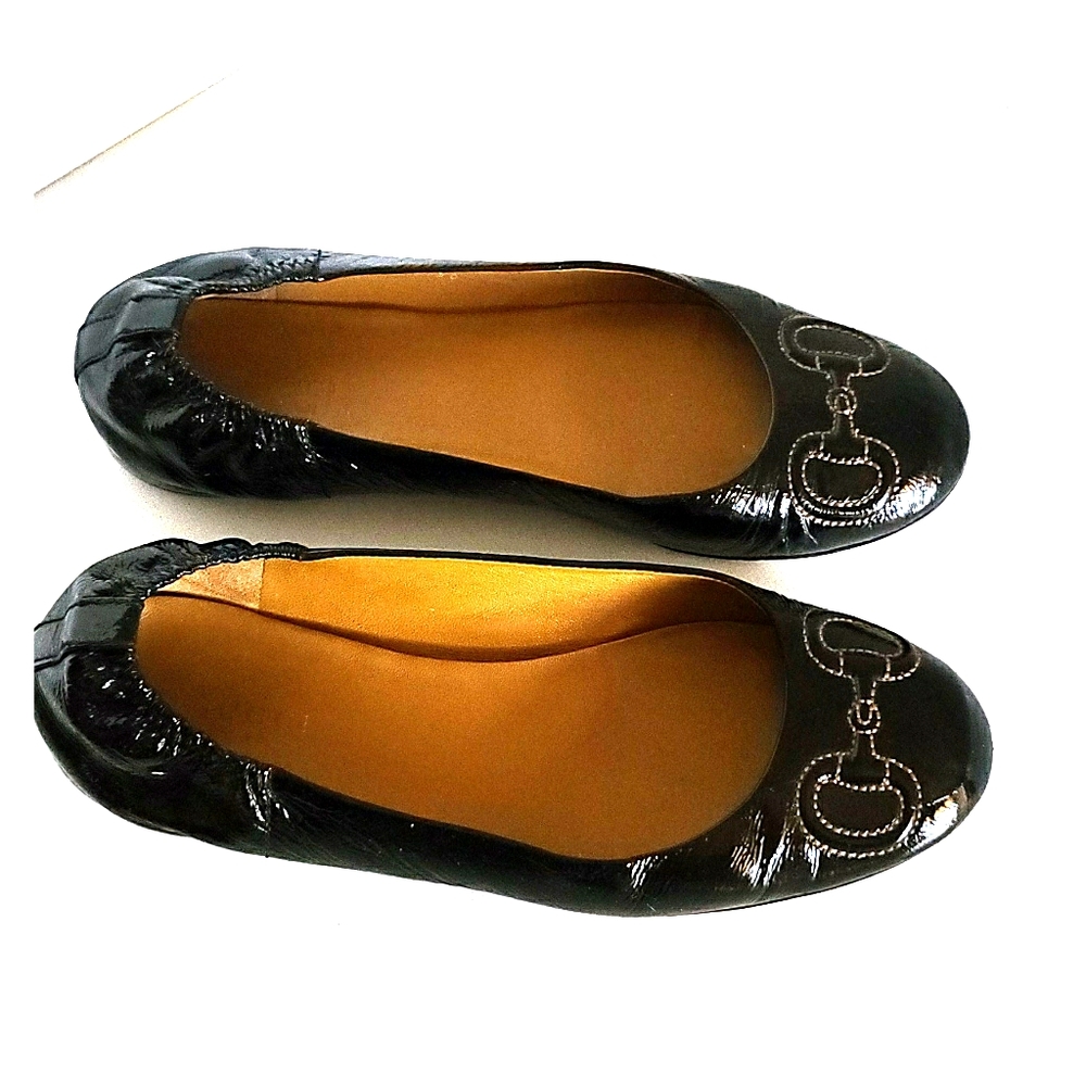 GUCCI AUTHENTIC BLACK FLATS